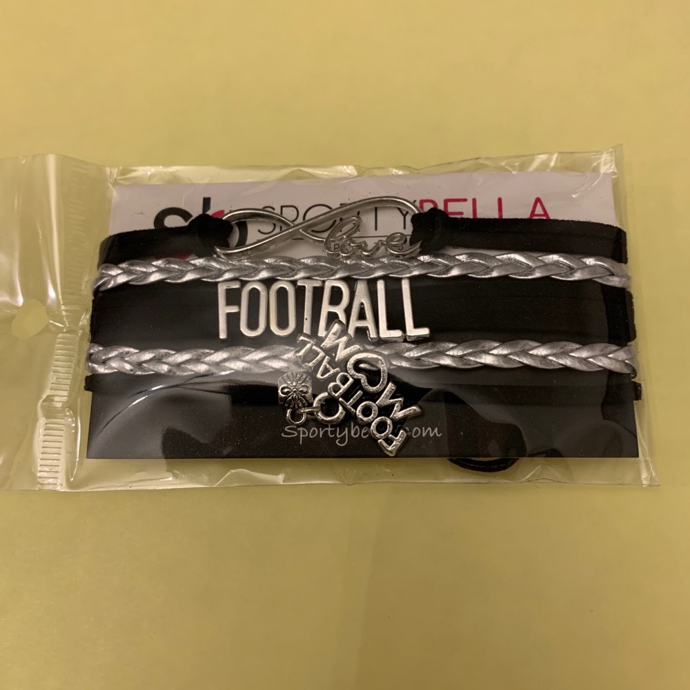 NWT Football mom bracelet